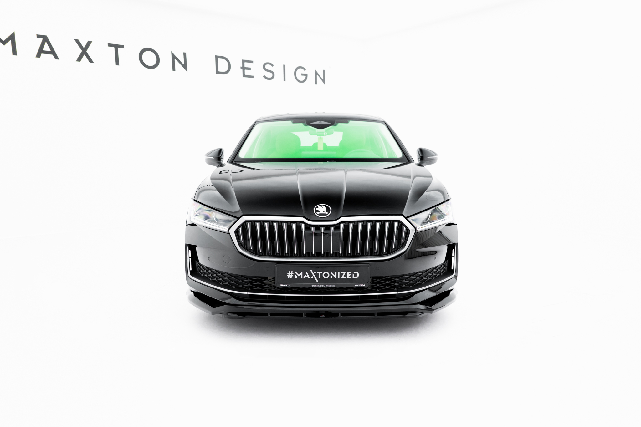 FRONT SPLITTER V.1 SUITABLE FOR SKODA SUPERB MK4 – MAXTON DESIGN - 6