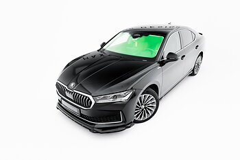 FRONT SPLITTER V.1 SUITABLE FOR SKODA SUPERB MK4 – MAXTON DESIGN