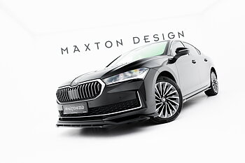 FRONT SPLITTER V.1 SUITABLE FOR SKODA SUPERB MK4 – MAXTON DESIGN