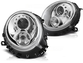 STRÅLKASTARE KROM TILL BMW MINI (COOPER) 2006-2014