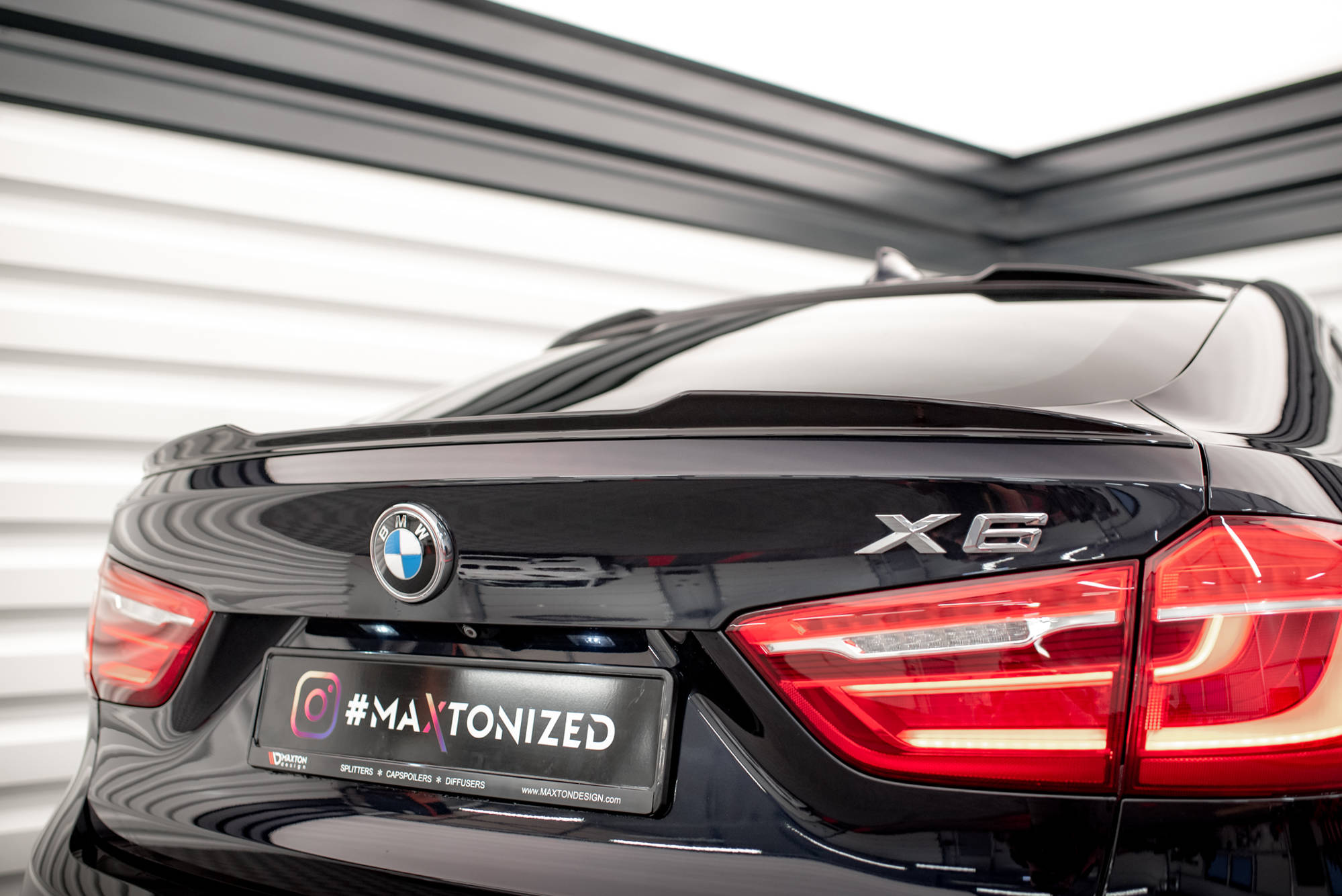 Spoiler CAP 3D V.1 BMW X6 F16 M-Pack / X6 M F86 - 3