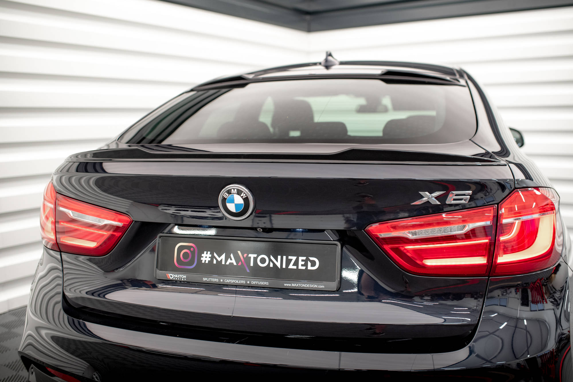 Spoiler CAP 3D V.1 BMW X6 F16 M-Pack / X6 M F86 - 5