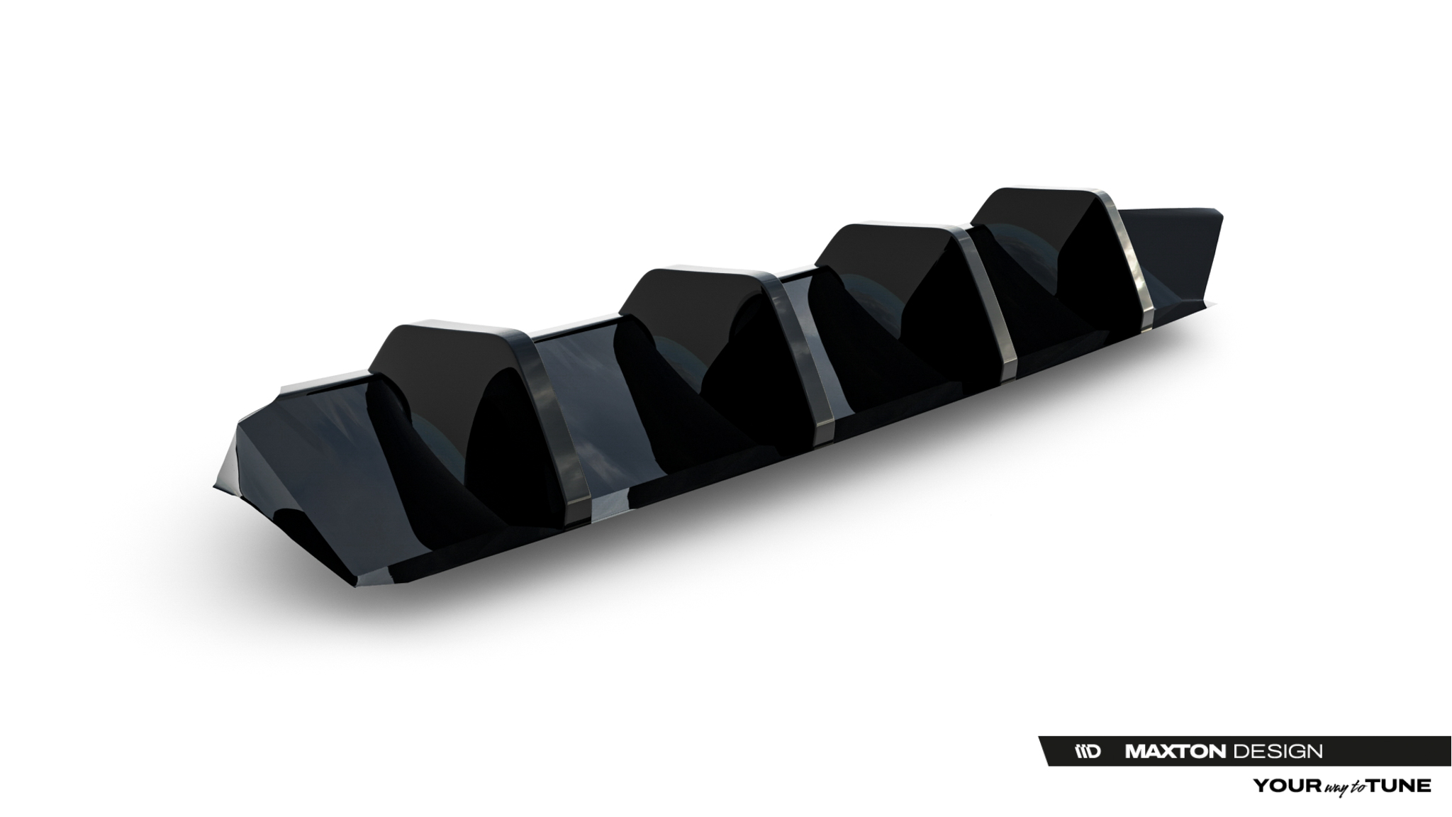 REAR VALANCE SUITABLE FOR SKODA SUPERB SPORTLINE MK4 – MAXTON DESIGN - 4