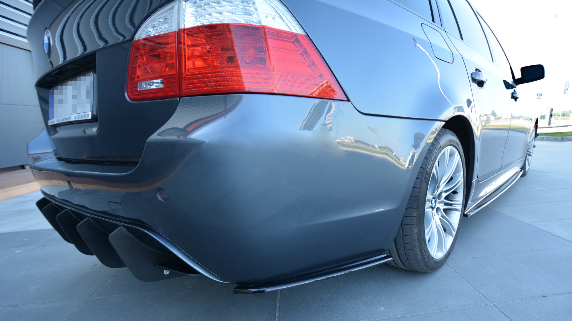 Rear Side Splitters BMW 5 E61 M-Sport (2003-2010)