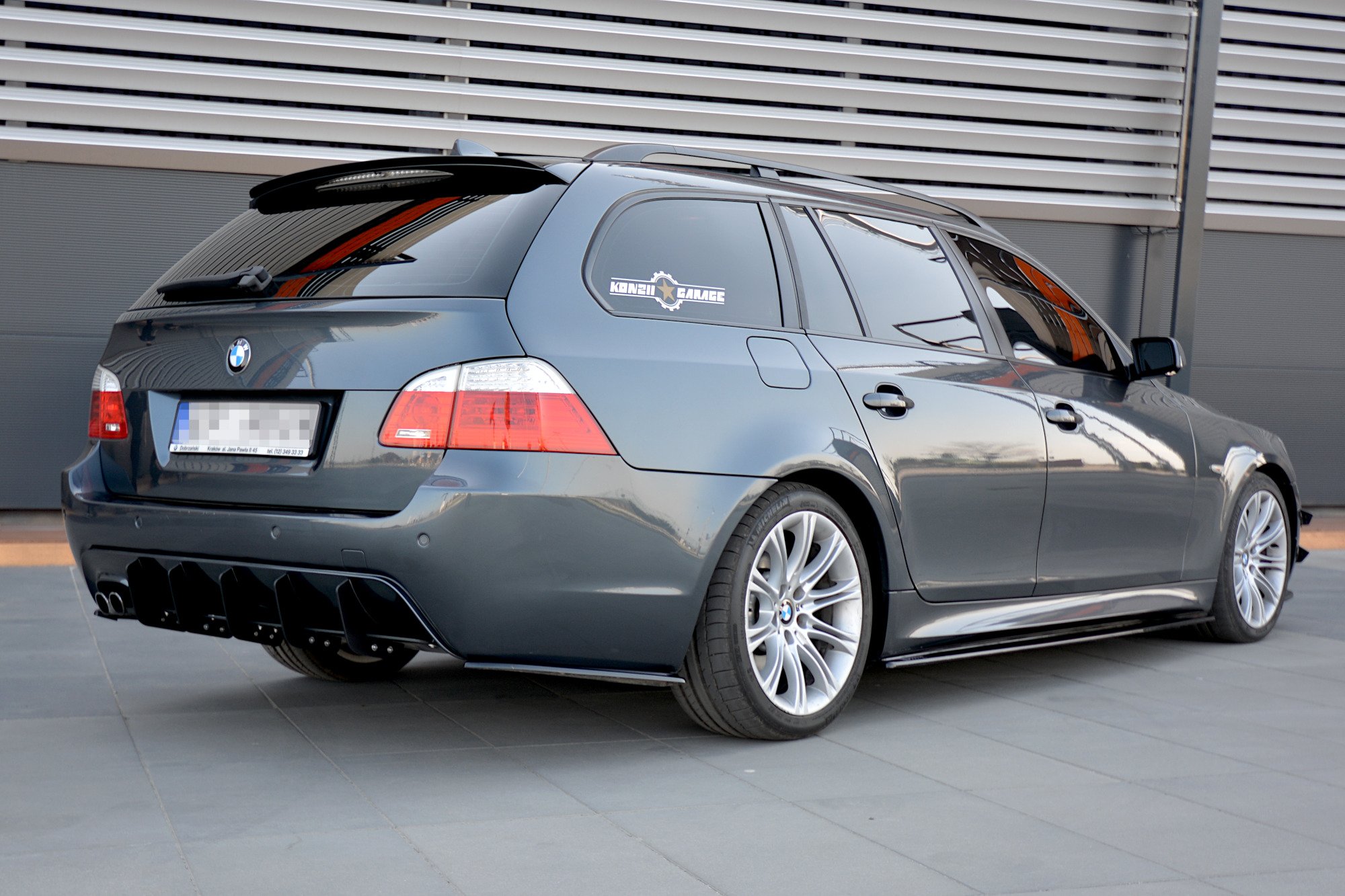 Rear Side Splitters BMW 5 E61 M-Sport (2003-2010) - 3