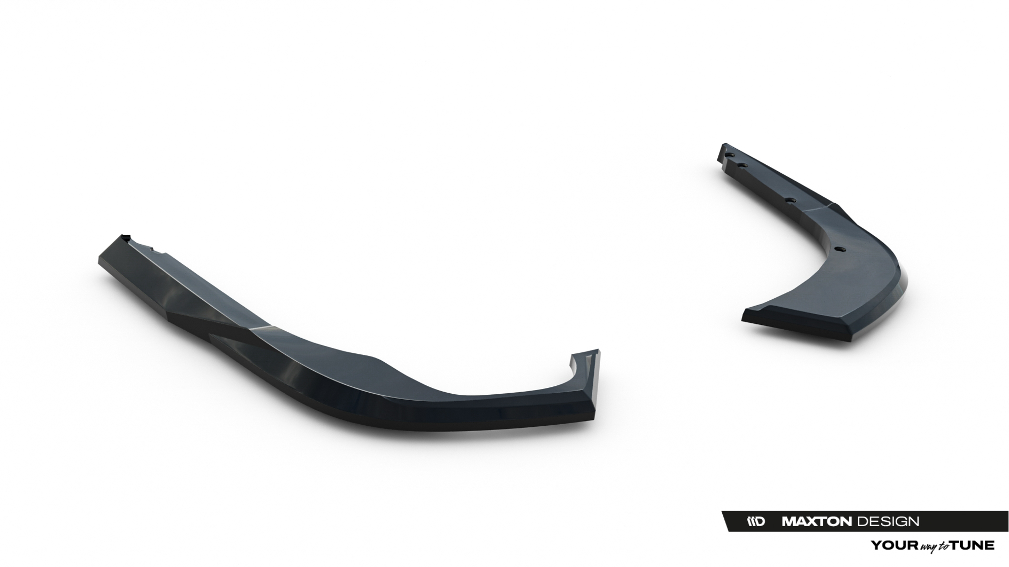 REAR SIDE SPLITTERS V.1 SUITABLE FOR SKODA SUPERB SPORTLINE MK4 – MAXTON DESIGN - 3