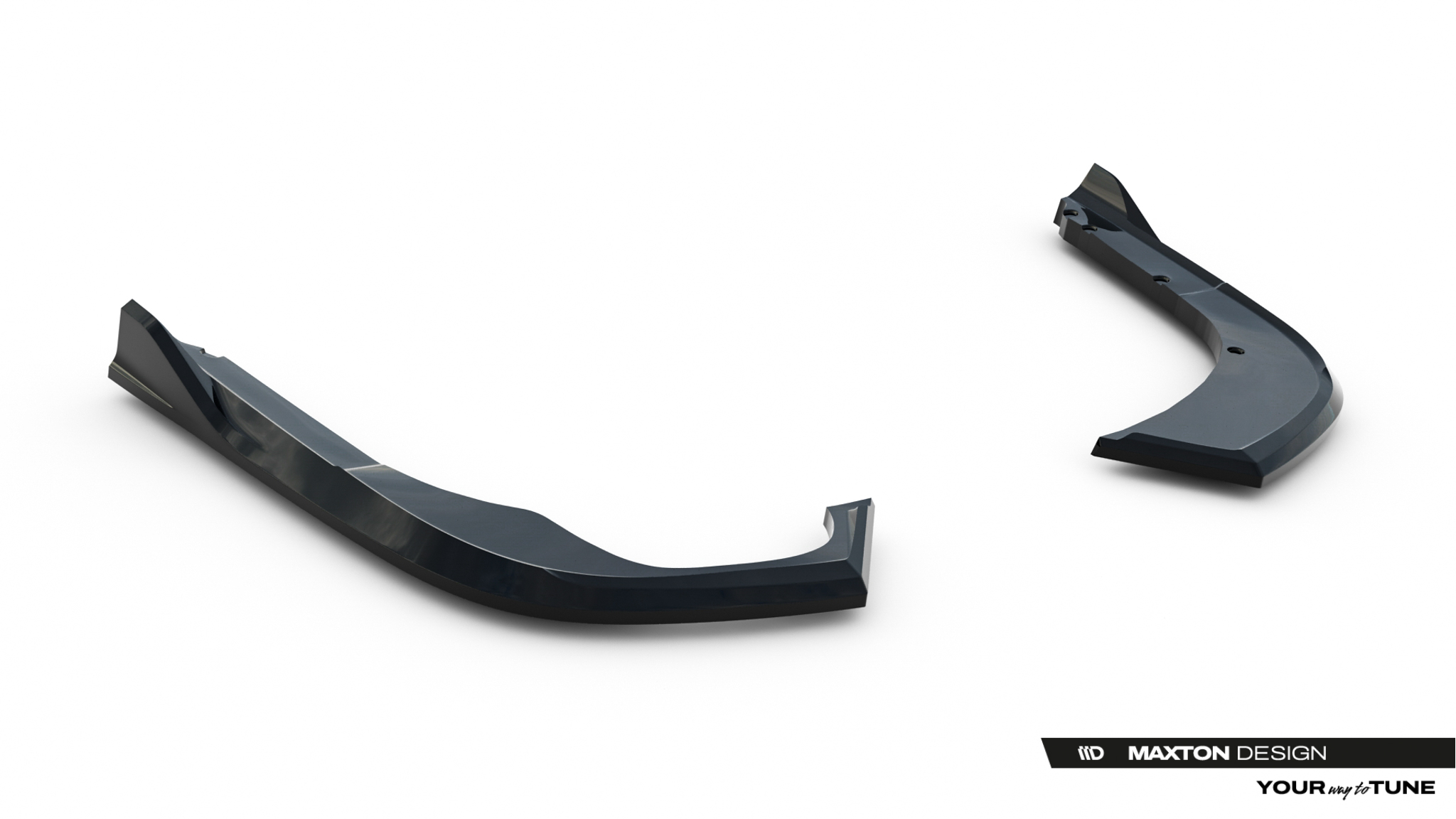 REAR SIDE SPLITTERS V.2 SUITABLE FOR SKODA SUPERB SPORTLINE MK4 – MAXTON DESIGN - 4