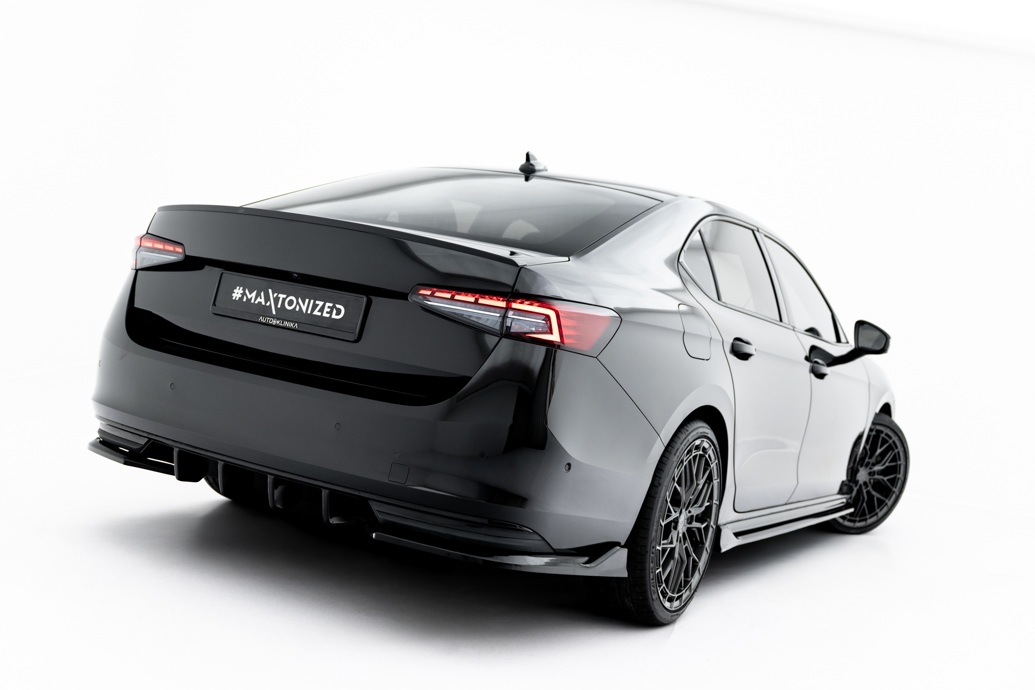 REAR SIDE SPLITTERS V.2 SUITABLE FOR SKODA SUPERB SPORTLINE MK4 – MAXTON DESIGN