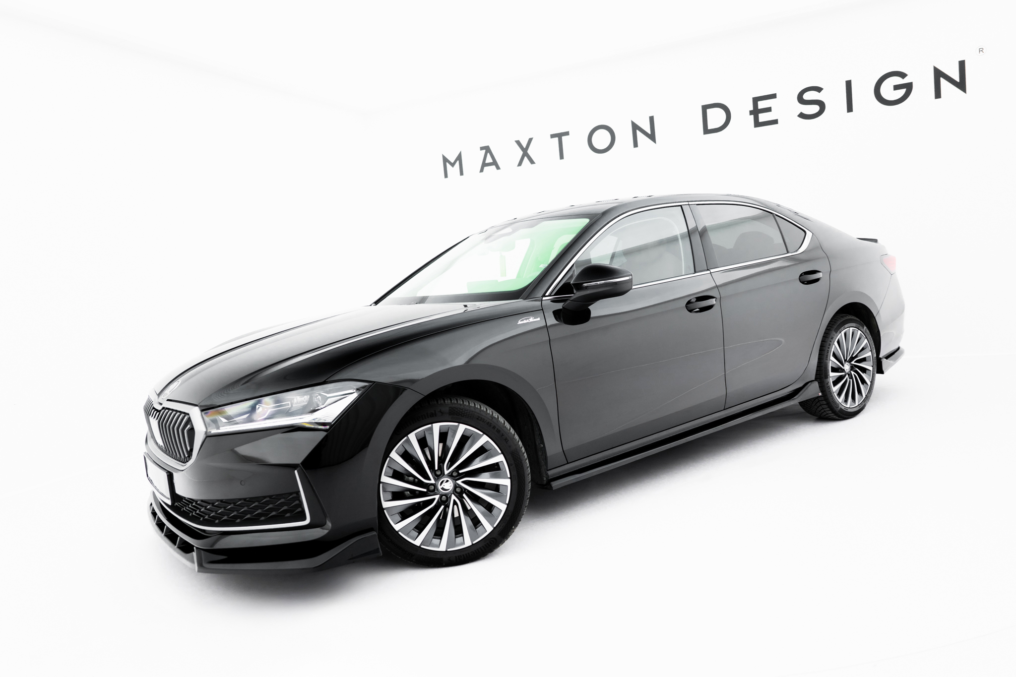 SIDE SKIRTS DIFFUSERS V.2 SUITABLE FOR SKODA SUPERB MK4 – MAXTON DESIGN - 5