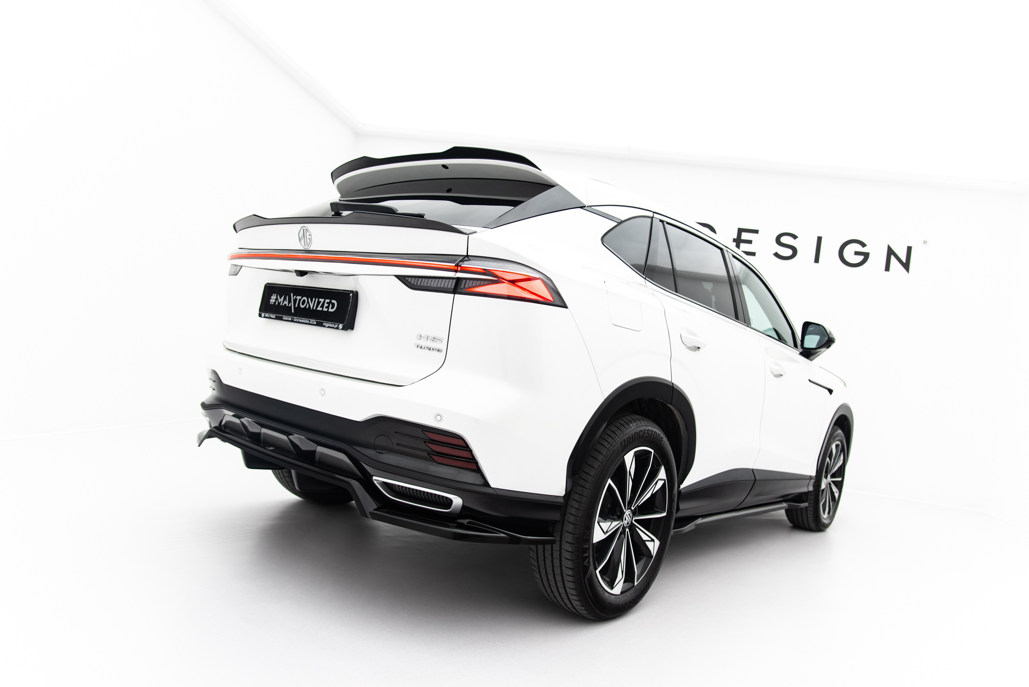UPPER SPOILER CAP SUITABLE FOR MG HS MK2 – MAXTON DESIGN - 2