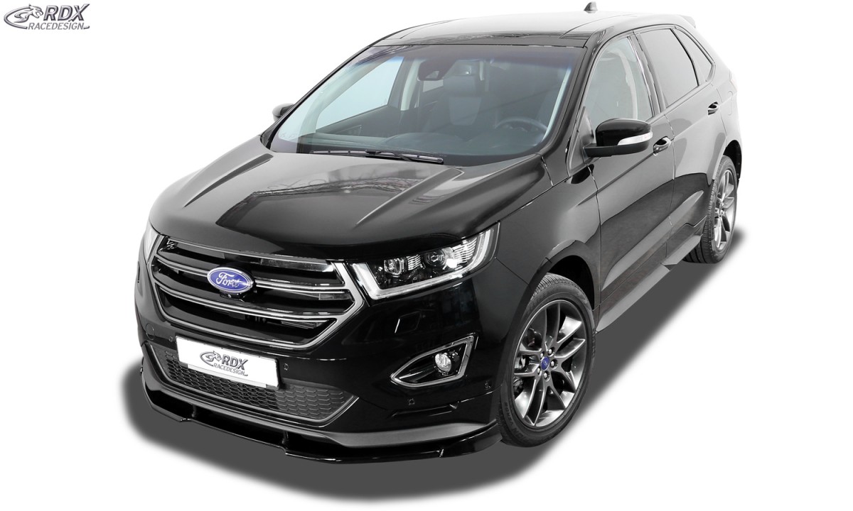 FRONT SPOILER VARIO-X FORD EDGE 2 ST-LINE 2015+ FRONT LIP SPLITTER - 2