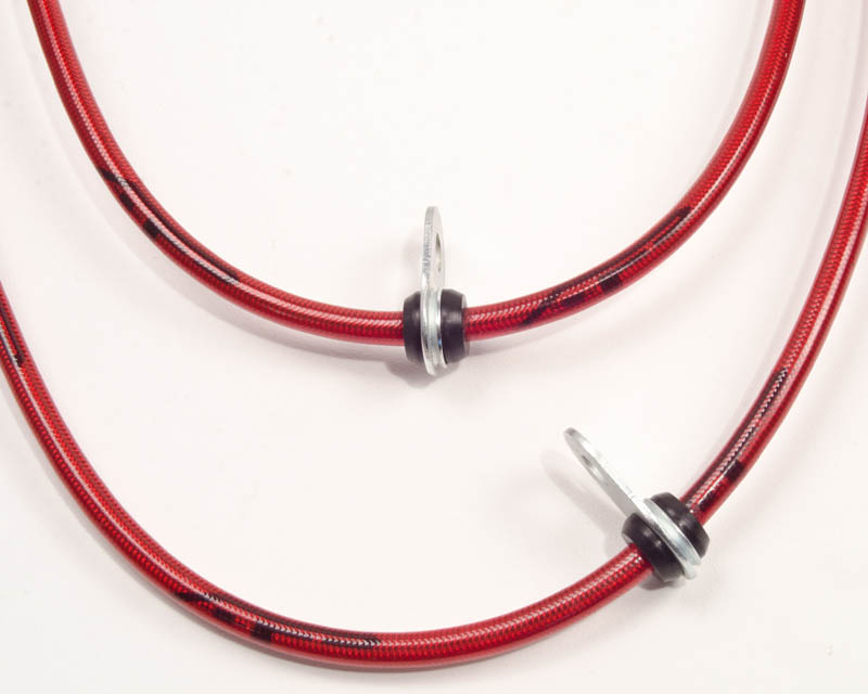 AGENCY POWER REAR STEEL BRAIDED BRAKE LINES CHEVROLET CAMARO 10-13 - 3