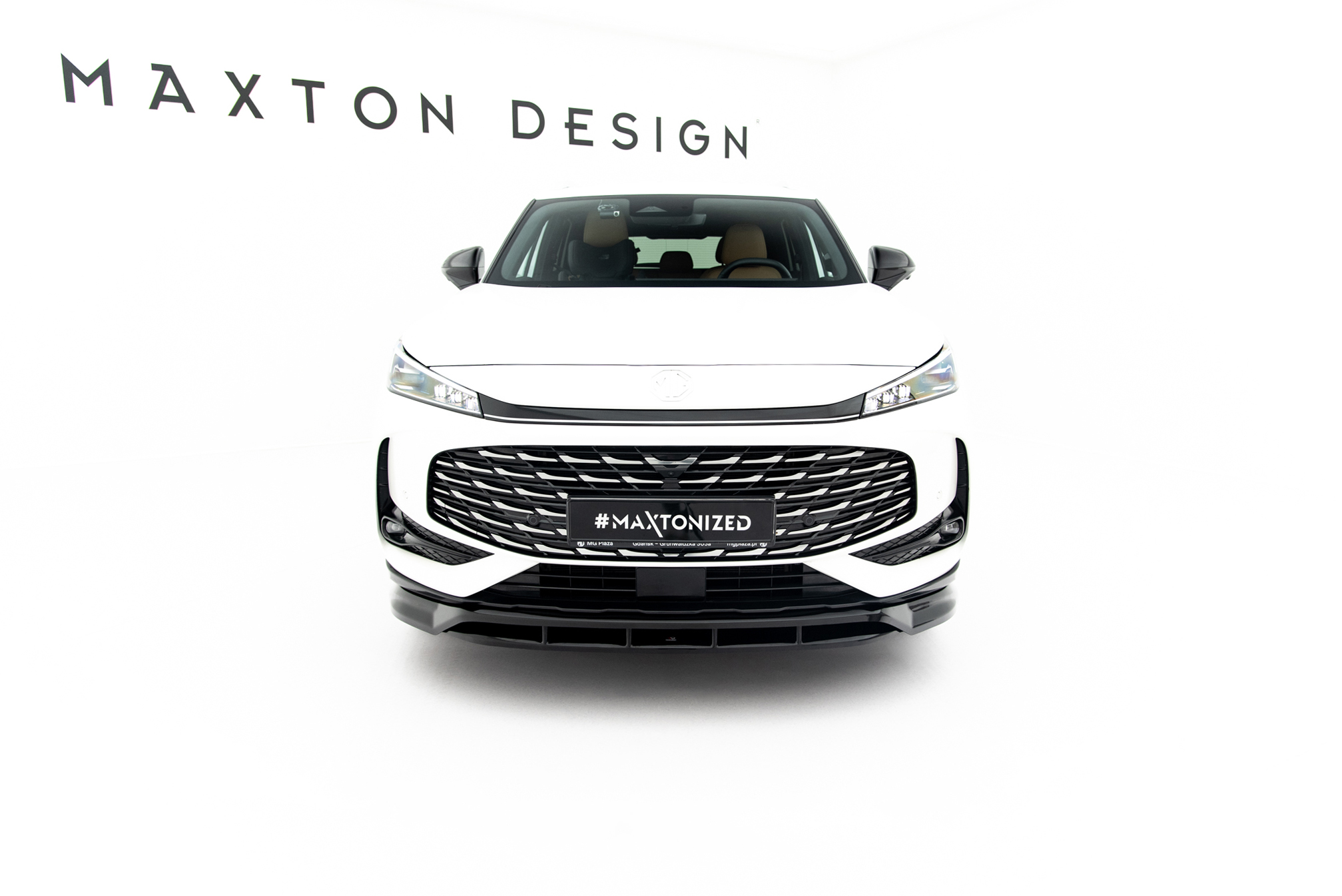 FRONT SPLITTER SUITABLE FOR MG HS MK2 – MAXTON DESIGN - 6