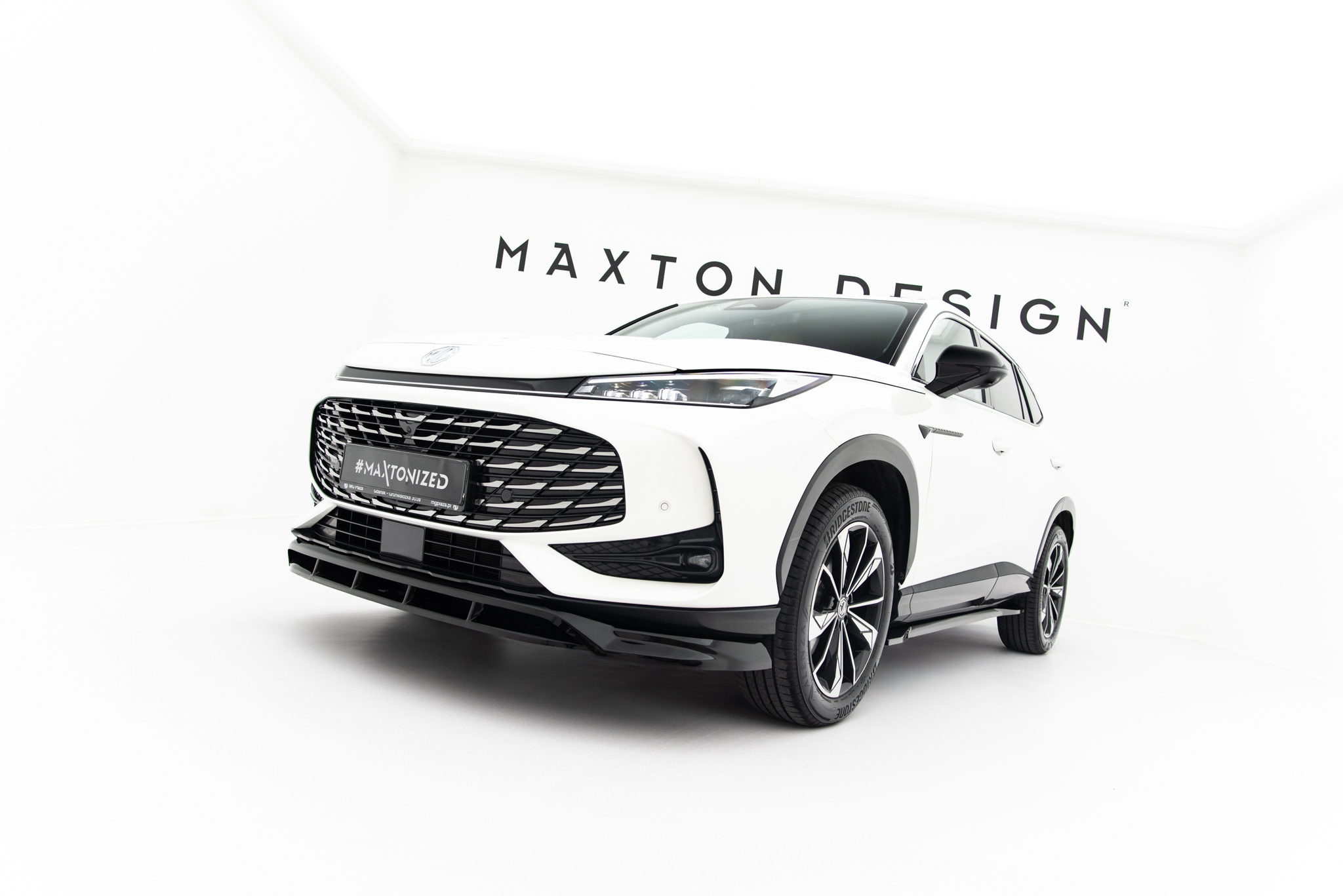 FRONT SPLITTER SUITABLE FOR MG HS MK2 – MAXTON DESIGN