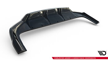REAR SPLITTER (WITH VERTICAL BARS) SUITABLE FOR MG HS MK2 – MAXTON DESIGN