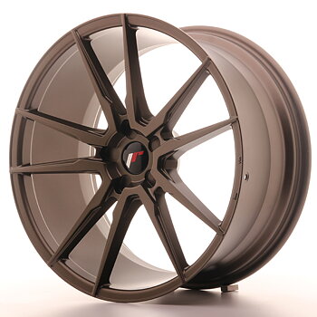 JAPAN RACING JR21 21X10 ET15-45 5H BLANK MATT BRO