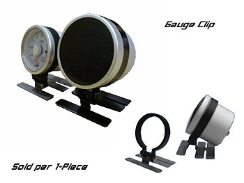 SIX-PERFORMANCE UNIVERSAL 52MM GAUGE CLIP HOLDER BLACK