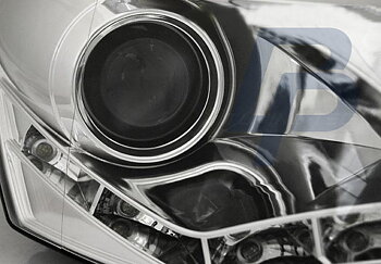 HEADLIGHTS VW POLO 6R 09-03.14  DRL CHROME