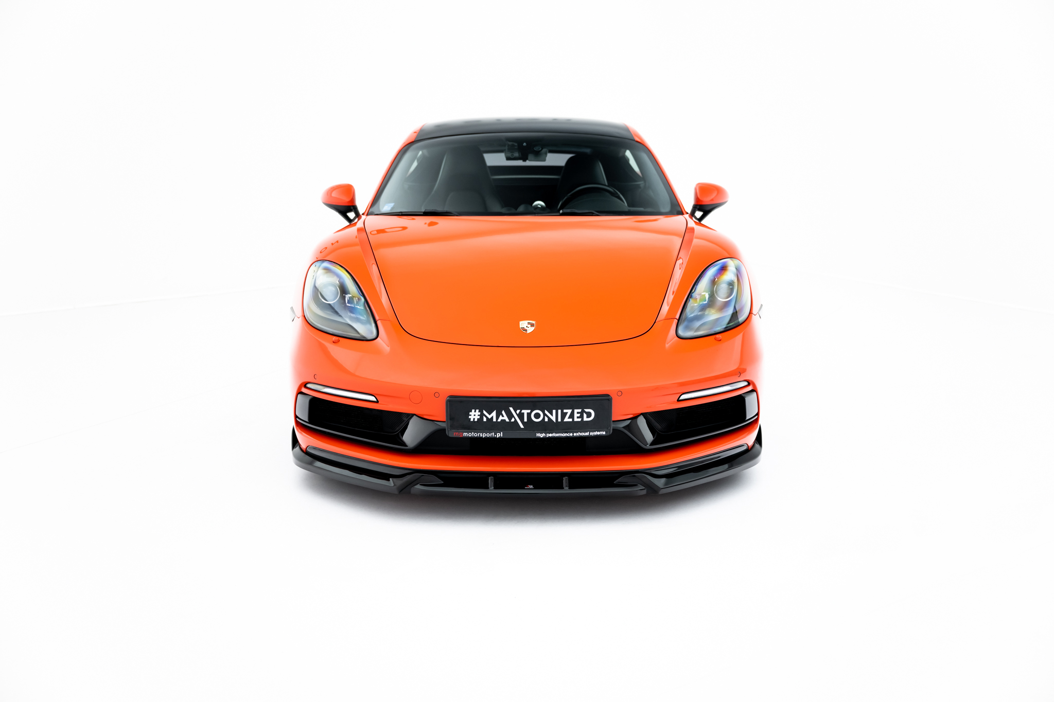 FRONT SPLITTER V.3 SUITABLE FOR PORSCHE 718 CAYMAN GTS 982C / 718 BOXSTER GTS 982 – MAXTON DESIGN - 4