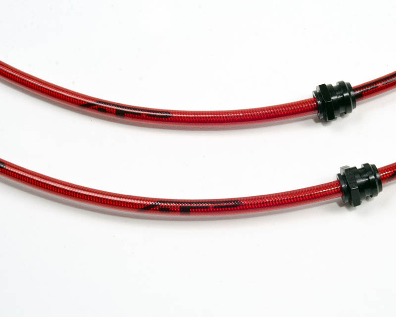 AGENCY POWER FRONT STEEL BRAIDED BRAKE LINES MAZDA RX7 93-95
