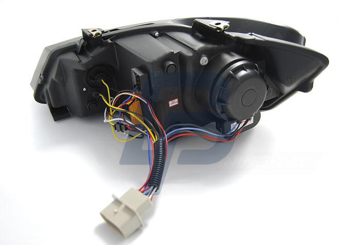 HEADLIGHTS VW POLO 6R 09-03.14 DAYLIGHT BLACK - 3
