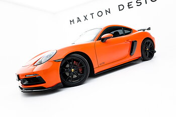 SIDE SKIRTS DIFFUSERS V.2 SUITABLE FOR PORSCHE 718 CAYMAN GTS 982C / 718 BOXSTER GTS 982 – MAXTON DESIGN