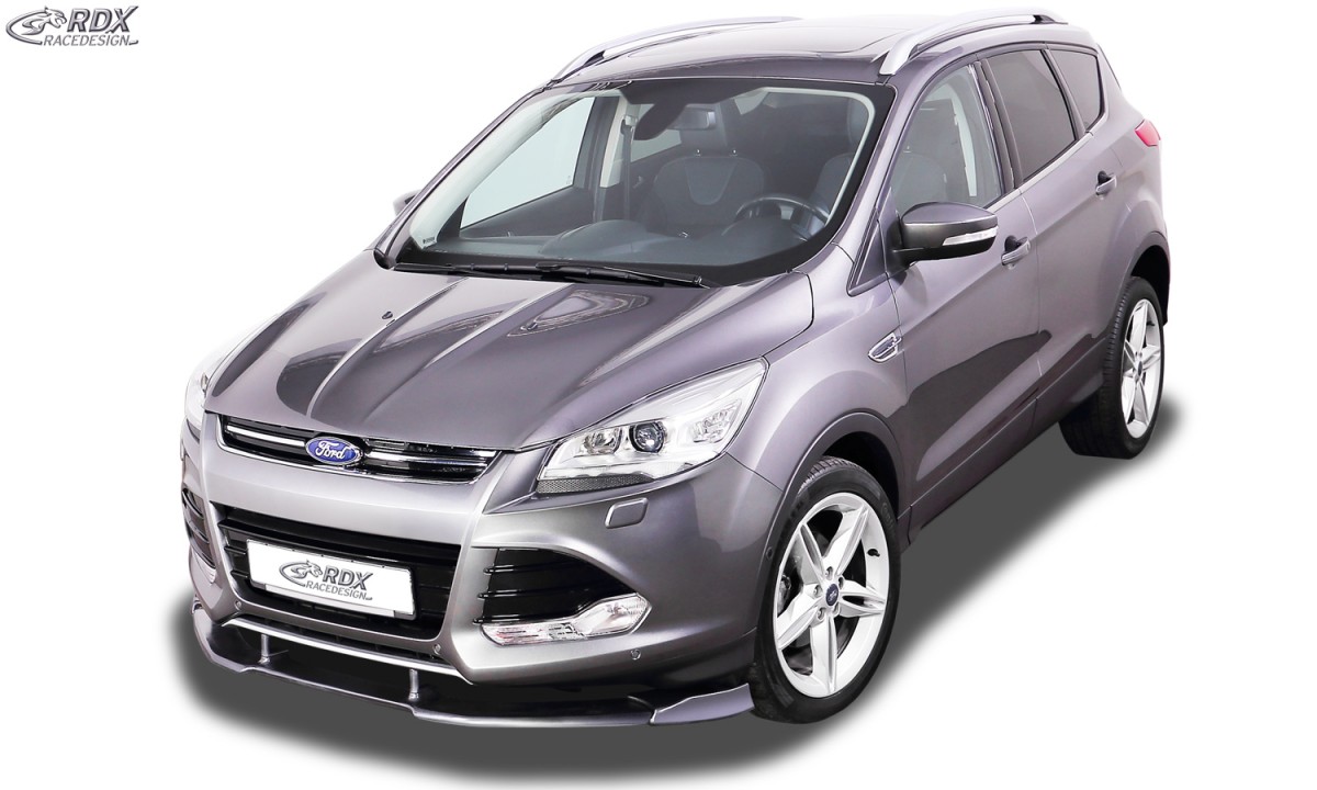 FRONT SPOILER VARIO-X FORD KUGA 2013-2016 FRONT LIP SPLITTER - 2