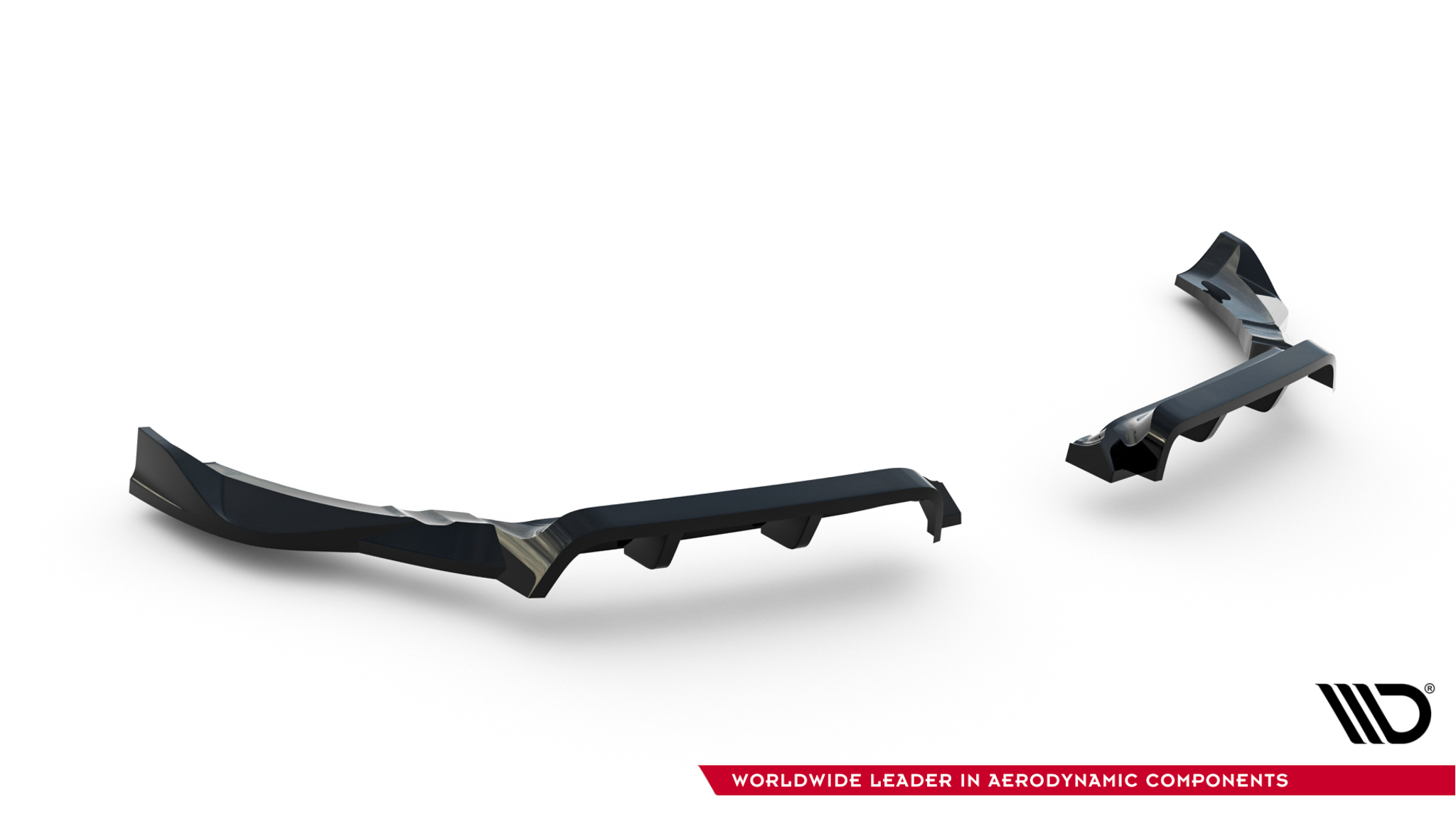 REAR SPLITTER (WITH VERTICAL BARS) SUITABLE FOR PORSCHE 718 CAYMAN GTS 982C – MAXTON DESIGN
