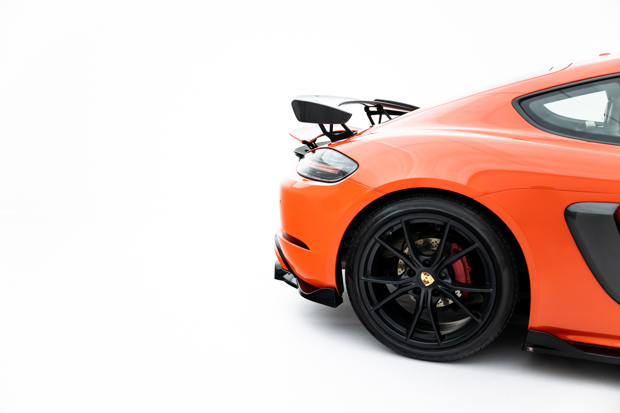 REAR SPLITTER (WITH VERTICAL BARS) SUITABLE FOR PORSCHE 718 CAYMAN GTS 982C – MAXTON DESIGN - 3