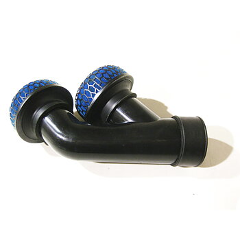 SIX-PERFORMANCE UNIVERSAL HKS STYLE DUAL FILTER