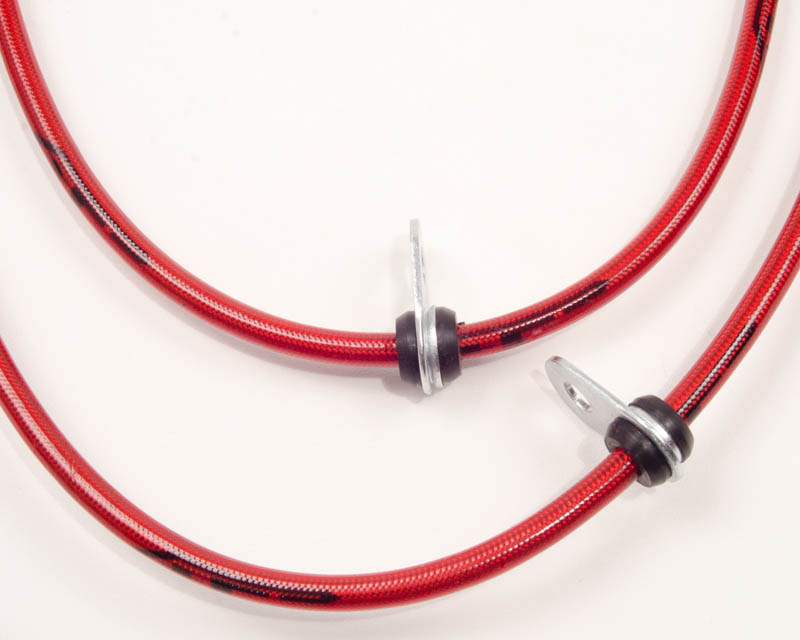 AGENCY POWER FRONT STEEL BRAIDED BRAKE LINES SUBARU WRX 02-05 - 2