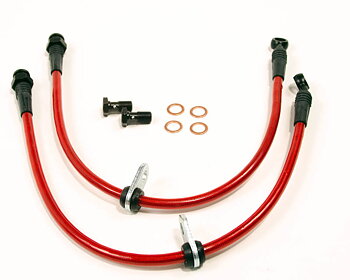 AGENCY POWER BAKRE STÅL FLÄTADE BROMSRÖR ACURA RSX 02-06