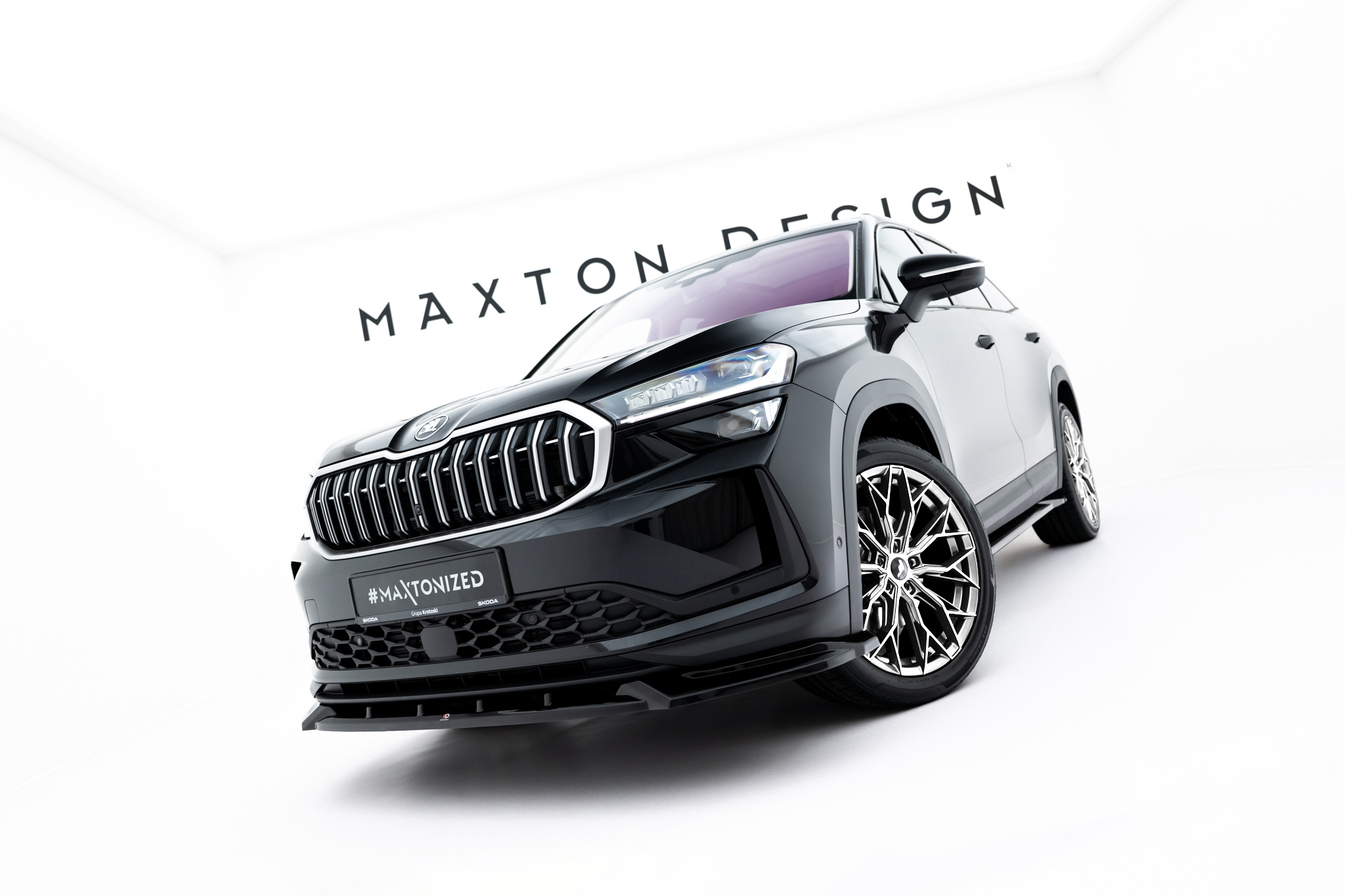 FRONT SPLITTER SUITABLE FOR SKODA KODIAQ MK2 – MAXTON DESIGN - 3