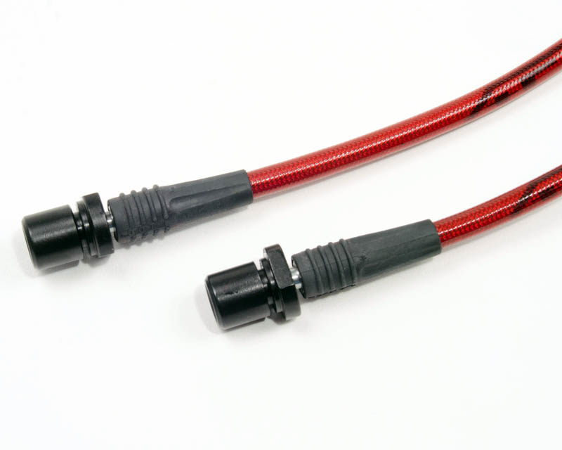 AGENCY POWER REAR STEEL BRAIDED BRAKE LINES SUBARU IMPREZA GC8 98-01 | LEGACY 97-04 - 3