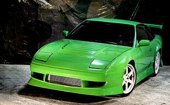NISSAN S13 89-94 SIDESKIRTS SET TYPE URAS V2  [AUTOR]