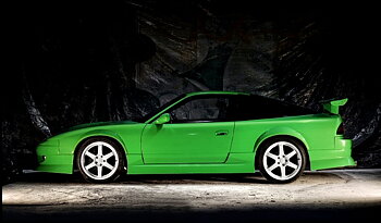 NISSAN S13 89-94 SIDESKIRTS SET TYPE URAS V2  [AUTOR]