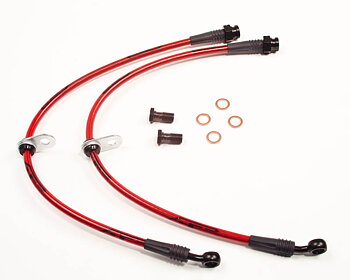 AGENCY POWER FRONT STEEL BRAIDED BRAKE LINES CHEVROLET CAMARO 10-13