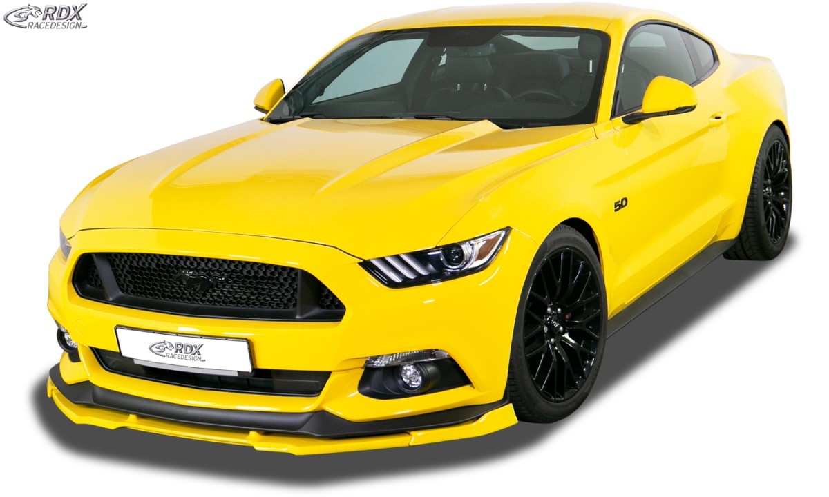 FRONT SPOILER VARIO-X FORD MUSTANG VI (2014-2018) FRONT LIP SPLITTER - 2