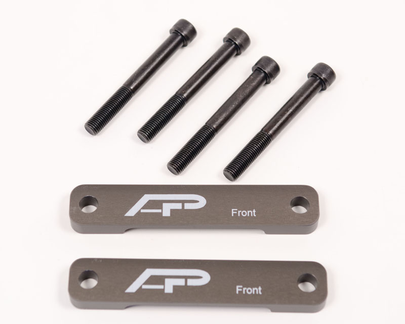 AGENCY POWER PLUS 1 FRONT BRAKE CALIPER BRACKET PORSCHE 996TT/C4S 01-05 - 4