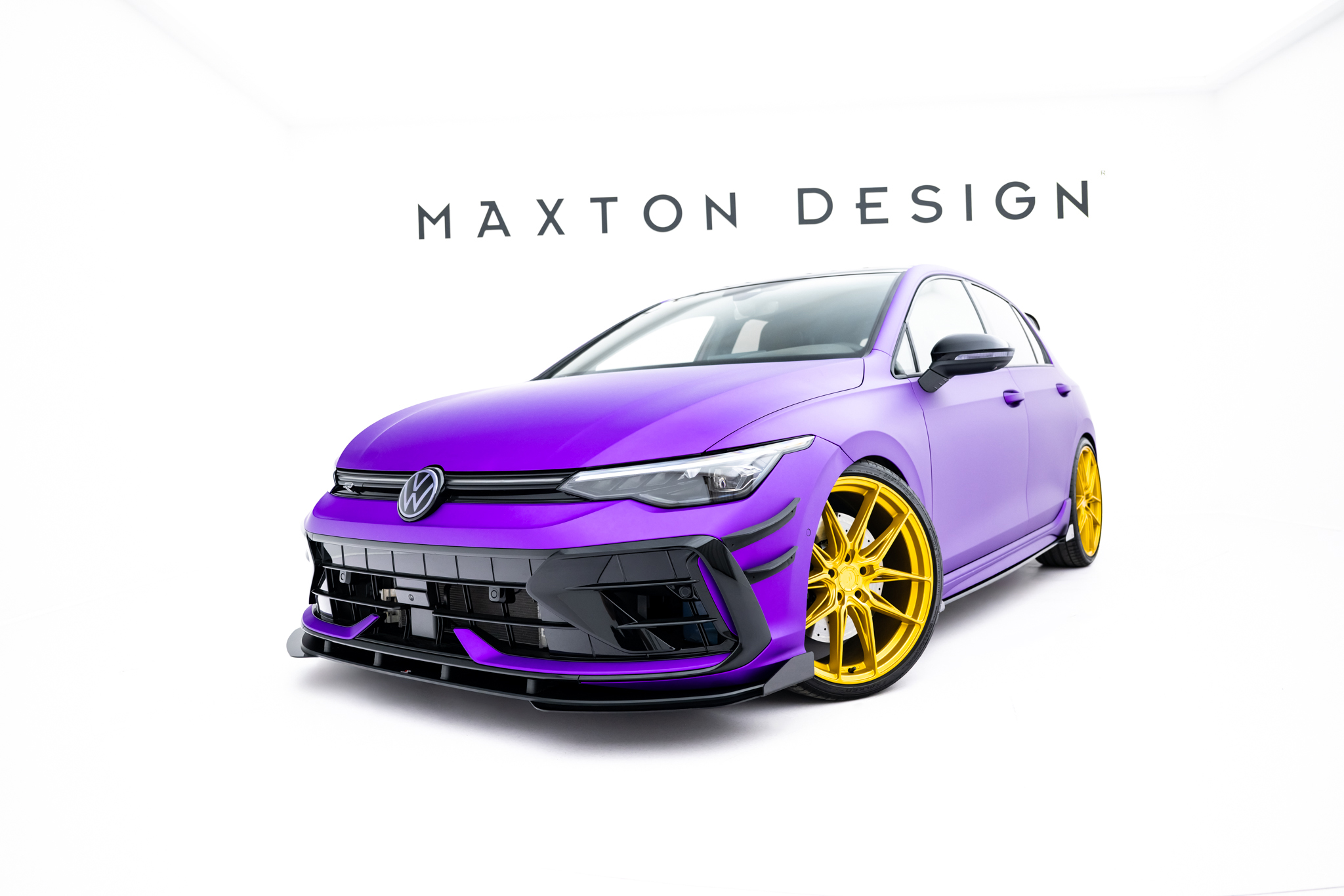 STREET PRO FRONTLÄPP + FLÄRPAR TILL VOLKSWAGEN GOLF R HALVKOMBI MK8 FACELIFT – MAXTON DESIGN - 7