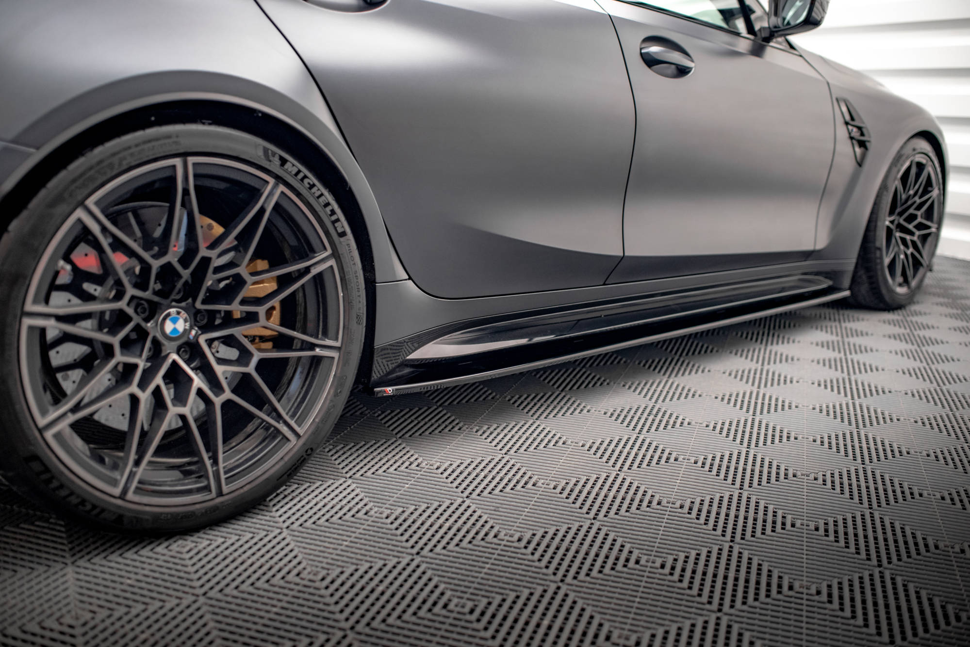 Side Skirts Diffusers V.1 Bmw M3 G80 (2021-) - 2