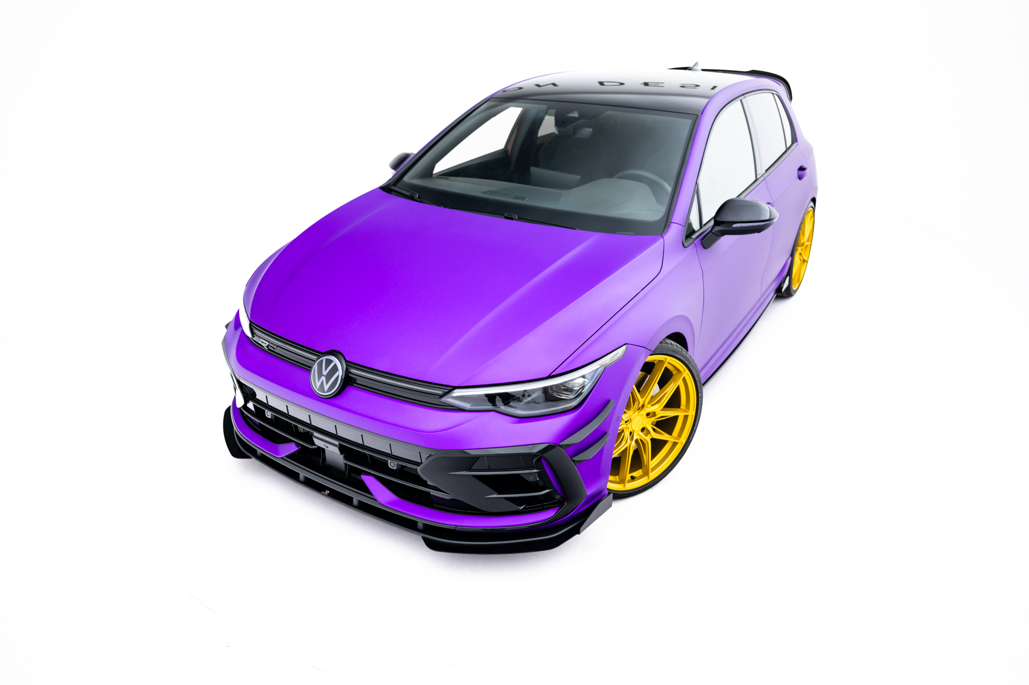 FRONT FLAPS FLAPS SUITABLE FOR VOLKSWAGEN GOLF R HATCHBACK MK8 FACELIFT – MAXTON DESIGN - 3