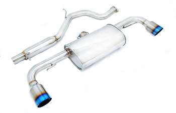 AUDI TT 08+ 3.2 AWD AXLE BACK DUAL EXHAUST MEGAN RACING