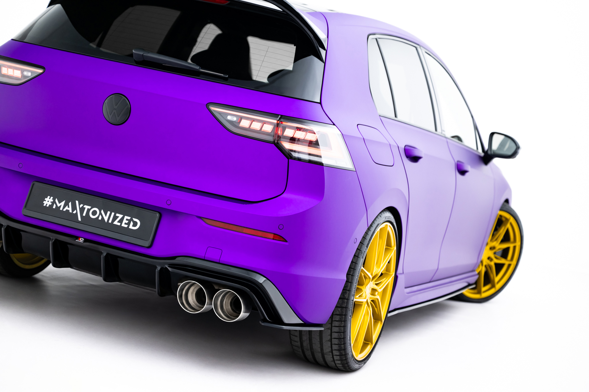 STREET PRO BAKRE SIDOSPLITTERS V.2 TILL VOLKSWAGEN GOLF R HALVKOMBI MK8 / MK8 FACELIFT TILL MED : VW-GO-8-R-RS2G – MAXTON DESIGN - 3