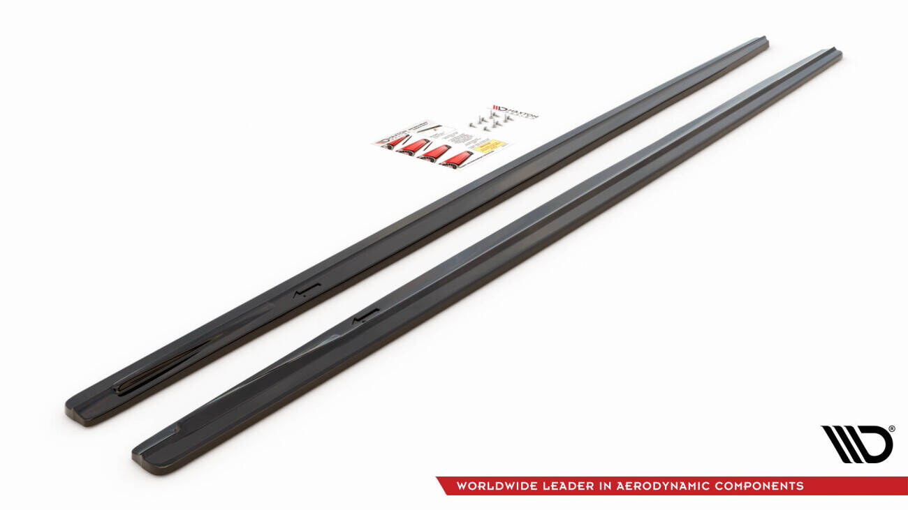 Side Skirts Diffusers BMW 7 Long M-Pack G12 - 6
