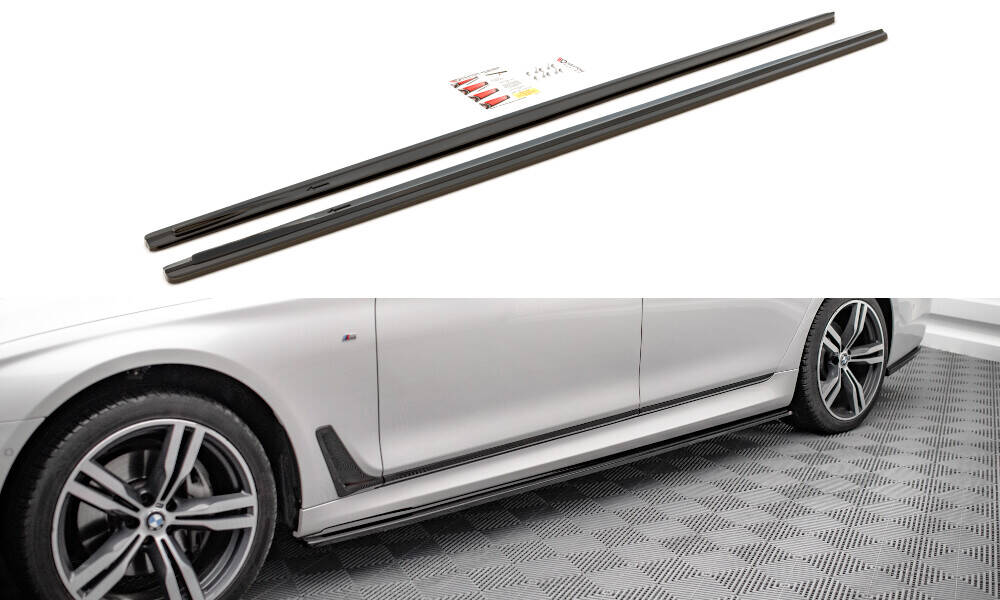Side Skirts Diffusers BMW 7 Long M-Pack G12
