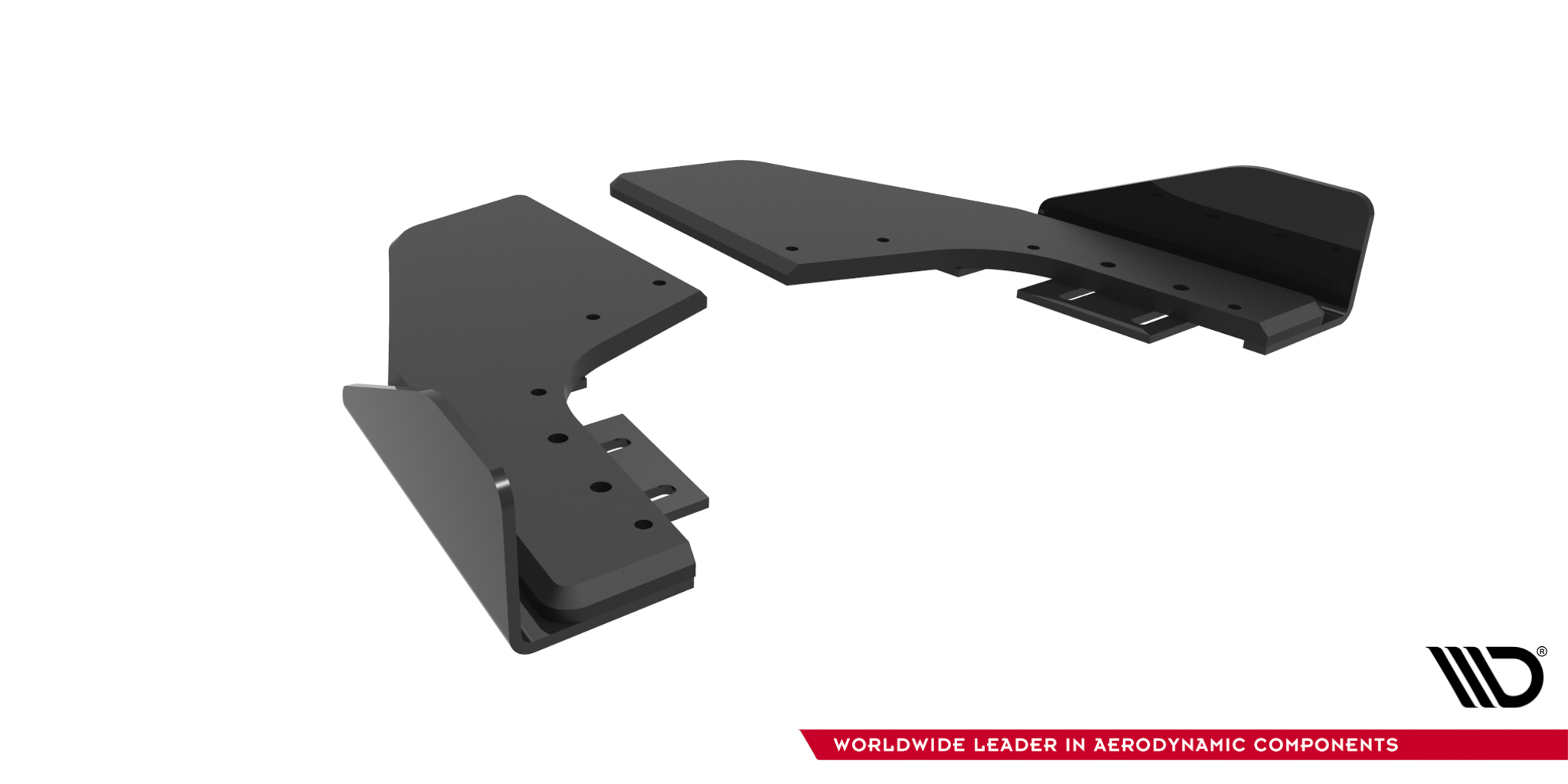 STREET PRO BAKRE SIDOSPLITTERS V.2 + FLÄRPAR V.2 TILL VOLKSWAGEN GOLF R HALVKOMBI MK8 / MK8 FACELIFT TILL MED : VW-GO-8-R-RS2G – MAXTON DESIGN - 2