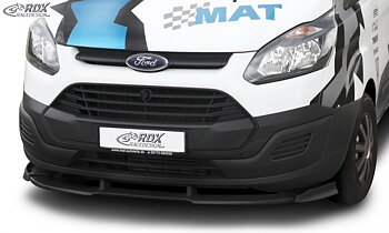 FRONT SPOILER VARIO-X FORD TRANSIT CUSTOM / TOURNEO CUSTOM 2012+ FRONT LIP SPLITTER