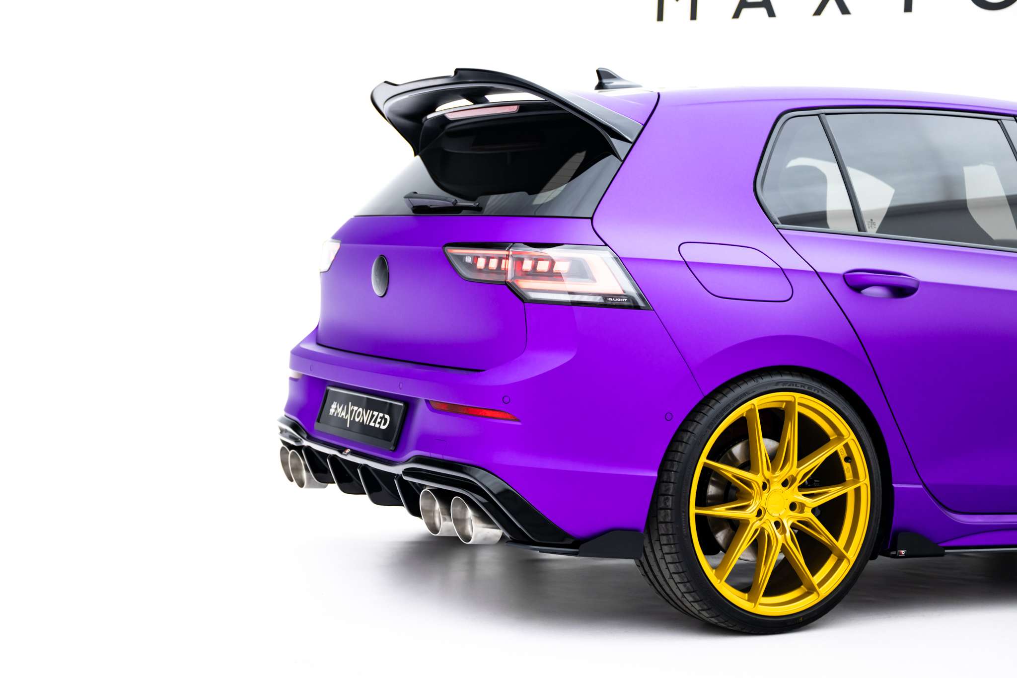 REAR SIDE FLAPS V.2 SUITABLE FOR VOLKSWAGEN GOLF R HATCHBACK MK8 / MK8 FACELIFT – MAXTON DESIGN