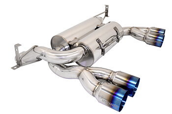 BMW E92 M3 08+ AXLE BACK DUAL EXHAUST TIT.TIP MEGAN RACING